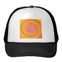 Re-Created Spin Painting Trucker Hat