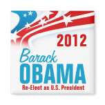 Re-Elect Barack Obama magnets