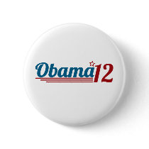 Re-Elect Obama '12 Pinback Buttons