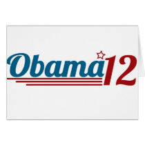 Re-Elect Obama '12 Greeting Cards