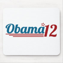 Re-Elect Obama '12 Mouse Pads