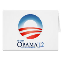 Re-Elect Obama 2012 cards by democrattotheend Re-Elect Obama 2012 cards