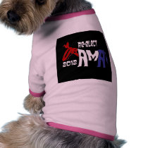 Re-Elect Obama 2012 Dog Shirt