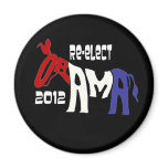Re-Elect Obama 2012 Magnet