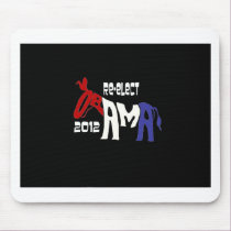 Re-Elect Obama 2012 mousepads