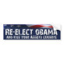 Re-Elect Obama - Anti Obama Election Bumper Sticker
