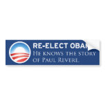 re-elect obama, story of paul revere, sarah,