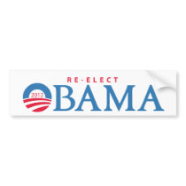 Re-Elect President Obama 2012 Bumpersticker by BeezKneez Re-Elect President Obama 2012 Bumpersticker