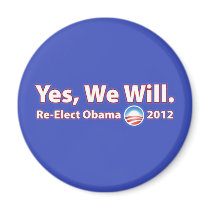 Re-Elect President Obama 2012 Yes We Can