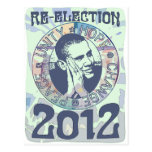 Re-Elect President Obama Election 2012 Gear Postcards