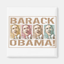 Re-Elect President Obama Election 2012 Magnet