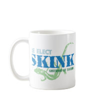 RE-ELECT SKINK mugs
