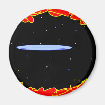 re-entry from space refrigerator magnets