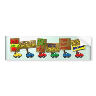 Re-take America Bumper Sticker