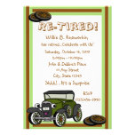 Re-Tired/ Retirement Party Invitation