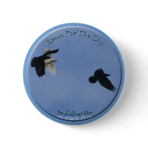 "REACH FOR SKY" Button by RavenSpiritPrints "REACH FOR SKY" Button