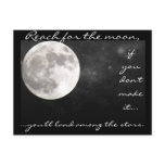 Reach for the moon..... post cards