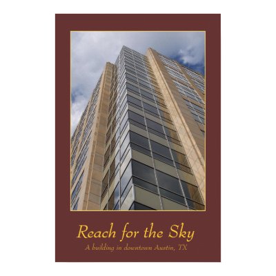 Reach for the Sky Print by jwmcculley