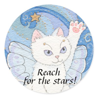 Reach for the stars sticker by bmoussart