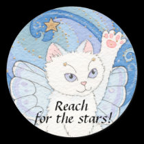 Reach for the stars sticker