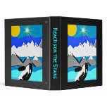 Reach for the Stars Whale binder