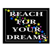 Reach for Your Dreams Postcard
