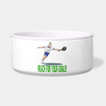 Reach For Your Goals Pet Water Bowl