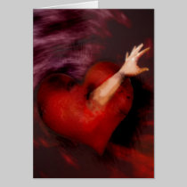 Reach Her With Your Heart Card cards