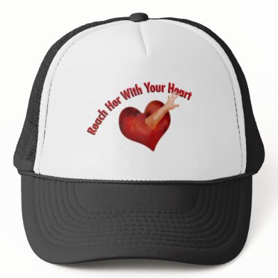 Reach Her With Your Heart Hats by atlanticdreams