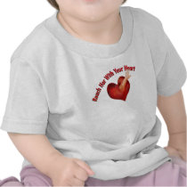 Reach Her With Your Heart t-shirts by atlanticdreams Reach Her With Your Heart t-shirts