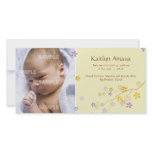 Reaching Branch Baby (Lemon) Photo Greeting Card