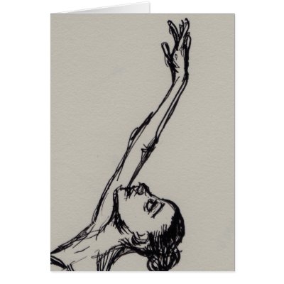 Reaching Greeting Cards by restlesslimbs