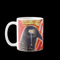 reaching for raven mugs