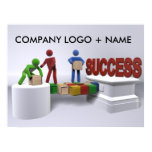 Reaching for success poster