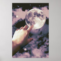 Reaching for the Moon! Posters