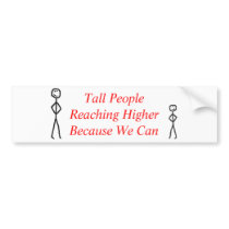 Reaching Higher Bumper Sticker