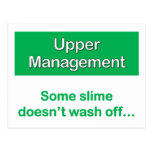 Reaching Upper Management Postcard