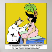 Reaction to Herbal Medication Print