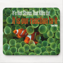 Reaction to Stress Mousepad