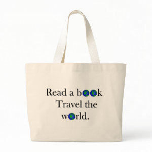Read a book Travel the World bag