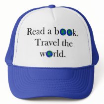 Read a book Travel the World hats by Chance1968 Read a book Travel the World hats