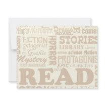 Read all about it! invitations by Writersfort Read all about it! invitations