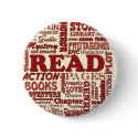 Read all about it red! buttons by Writersfort Read all about it red! buttons