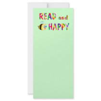 Read and Be Happy Customized Rack Card