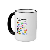 Read Better mugs by KatrinaArt Read Better mugs