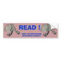 READ ! ! bumper stickers by ZephyrusBooks READ ! ! bumper stickers