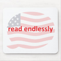Read Endlessly Mouse Pad