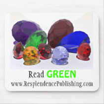 Read GREEN Mousepad by Mia_Leigh Read GREEN Mousepad