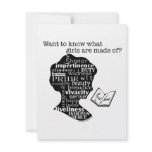 Read Jane Austen Personalized Invitations
