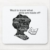 Read Jane Austen Mouse Pads